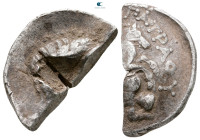 Kings of Paeonia. Patraos 335-315 BC. Tetradrachm AR