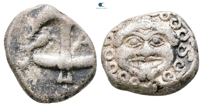 Thrace. Apollonia Pontica circa 480-450 BC. 
Drachm AR

14 mm, 3,22 g



...