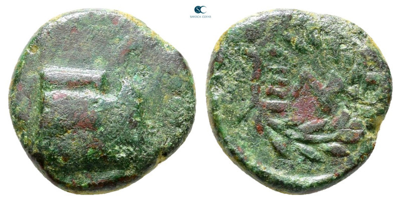 Thrace. Elaios circa 250 BC. 
Bronze Æ

12 mm, 1,76 g



Nearly Very Fine...