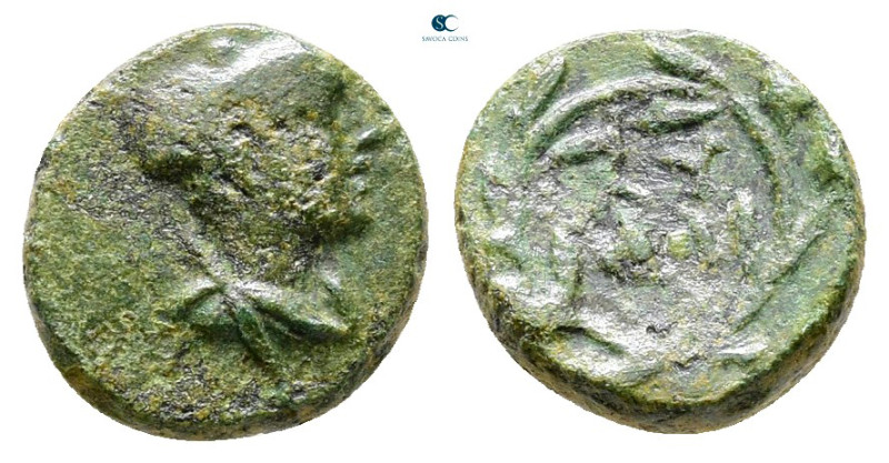 The Thracian Chersonese. Lysimacheia circa 356-309 BC. 
Bronze Æ

10 mm, 0,97...