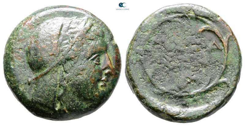 The Thracian Chersonese. Lysimacheia circa 356-309 BC. 
Bronze Æ

21 mm, 10,2...