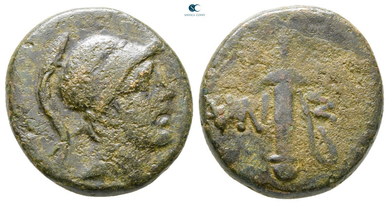 Pontos. Amisos. Time of Mithradates VI Eupator circa 120-63 BC. 
Bronze Æ

20...