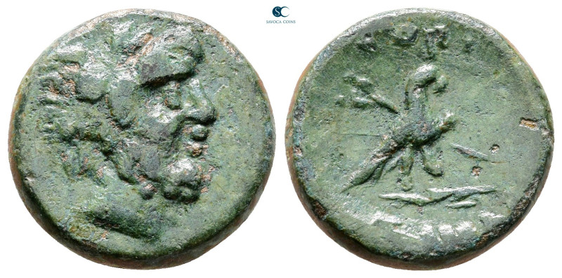 Lycia. Toriaion circa 300-200 BC. 
Bronze Æ

18 mm, 5,62 g



Very Fine