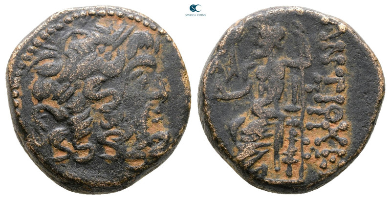 Seleucis and Pieria. Antioch circa 100-0 BC. 
Bronze Æ

18 mm, 8,29 g



...