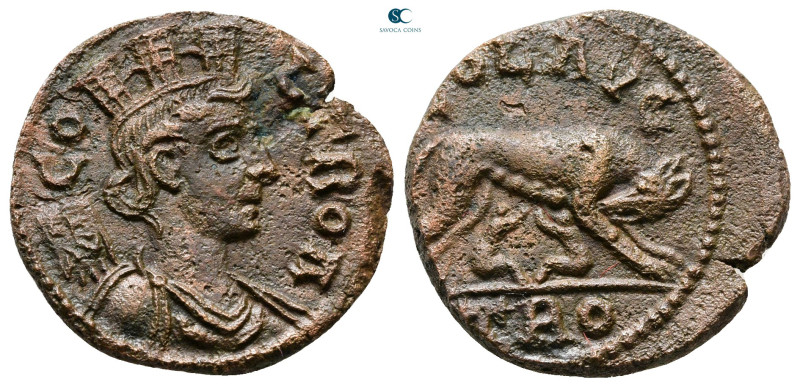 Troas. Alexandreia. Pseudo-autonomous issue. Time of Gallienus AD 253-268. 
Bro...