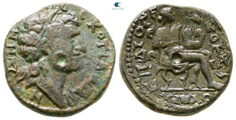 Phrygia. Cotiaeum. Gallienus AD 253-268. 
Bronze Æ

22 mm, 8,16 g



Very...