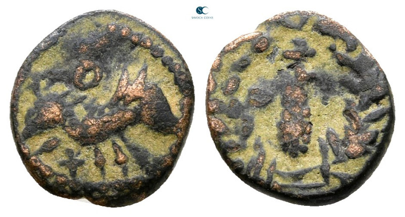 Palmyrene. Palmyra. Pseudo-autonomous issue AD 50-250. 
Bronze Æ

10 mm, 0,83...