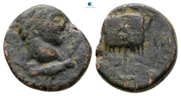 Mesopotamia. Rhesaena. Caracalla AD 198-217. Bronze Æ