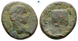 Mesopotamia. Rhesaena. Caracalla AD 198-217. Bronze Æ