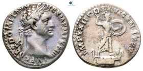 Domitian AD 81-96. Rome. Denarius AR