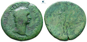 Domitian AD 81-96. Rome. Dupondius Æ