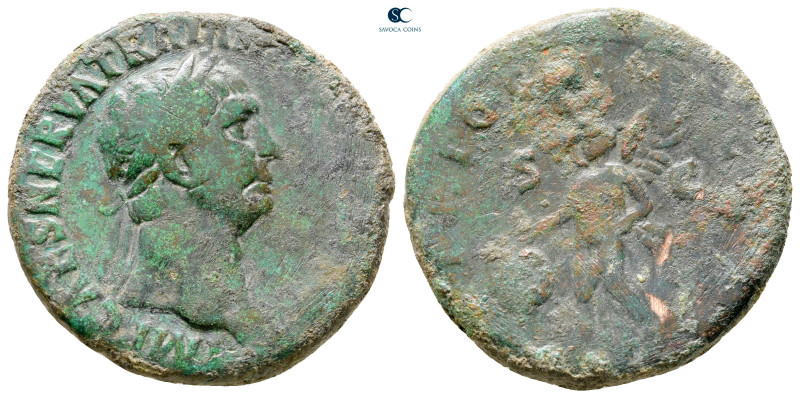 Trajan AD 98-117. Rome
As Æ

27 mm, 12,09 g



Fine