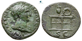 Trajan AD 98-117. Rome. Quadrans Æ