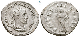 Philip I Arab AD 244-249. Rome. Antoninianus AR