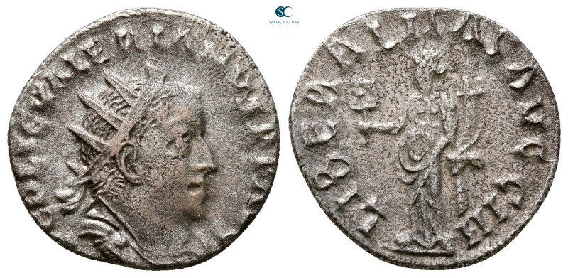 Valerian I AD 253-260. Rome
Antoninianus AR

19 mm, 2,71 g



Very Fine