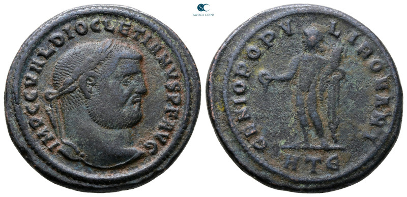 Diocletian AD 284-305. Heraclea
Follis Æ

29 mm, 10,59 g



Nearly Very F...