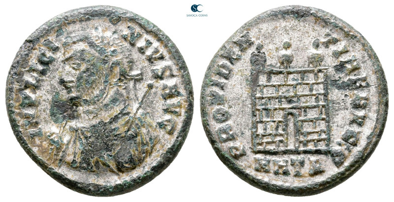 Licinius I AD 308-324. Heraclea
Follis Æ

19 mm, 3,40 g



Nearly Very Fi...