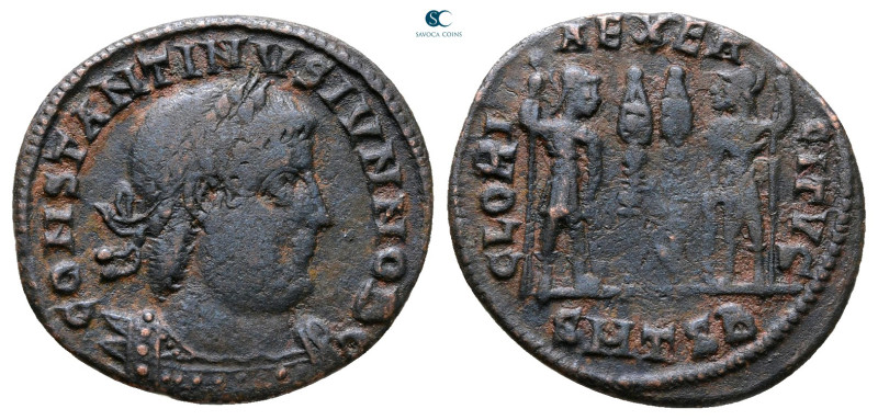 Constantine II, as Caesar AD 317-337. Thessaloniki
Follis Æ

18 mm, 1,86 g
...