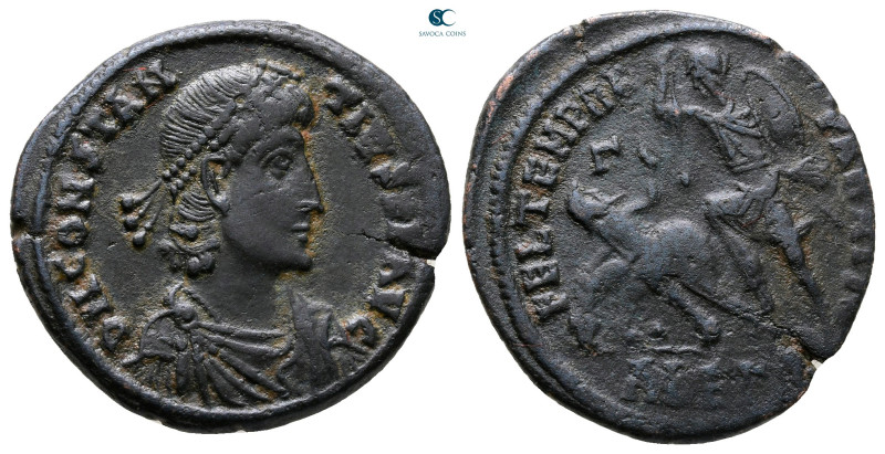 Constantius II AD 347-361. Alexandria
Follis Æ

24 mm, 4,97 g



Nearly V...