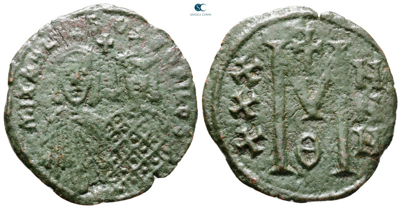 Michael II with Theophilus AD 820-829. Constantinople
Follis or 40 Nummi Æ

3...