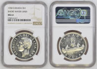 GREAT BRITAIN. Shilling 1861 VICTORIA, silver, NGC UNC Details