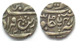 INDIA. Orchha, 1/4 Rupee AH 1211 (1796), Vikramajit Mahendra, in the name of Shah Alam II, silver, XF