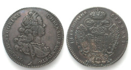 TUSCANY. Francescone of 10 Paoli 1748, Pisa, Francesco III, silver, VF+