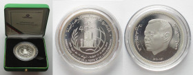 MOROCCO. 250 Dirhams 2010, 40th Anniversary of Earth Day, Mohammed VI, silver, Proof