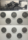 RUSSIA. 1995 World War II 10 x 3 Roubles Commemorative Set, SCARCE!