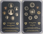 SWITZERLAND 1991 MINT SET BU RARE!
