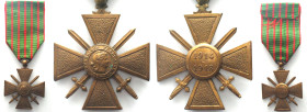FRANCE. Croix de guerre, 1914-1918, 4e modèle