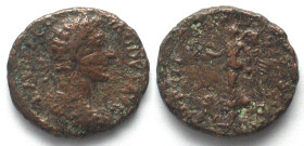 COMMODUS (175-192 AD). AE Dupondius or As, as caesar, 179, bare head, Victory, aVF, rare!
