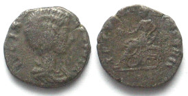 JULIA MAESA (+224). Grandmother of Elagabal. AR Denarius, 218-220, FECVNDITAS, aVF