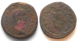 GORDIAN III (238-244 AD). Moesia Inferior, Markianopolis, AE Pentassarion, Sarapis standing, VF, rare!