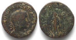 GORDIAN III (238-244 AD). AE Sestertius, 243, Rome mint, VICTORIA AETERNA, aVF