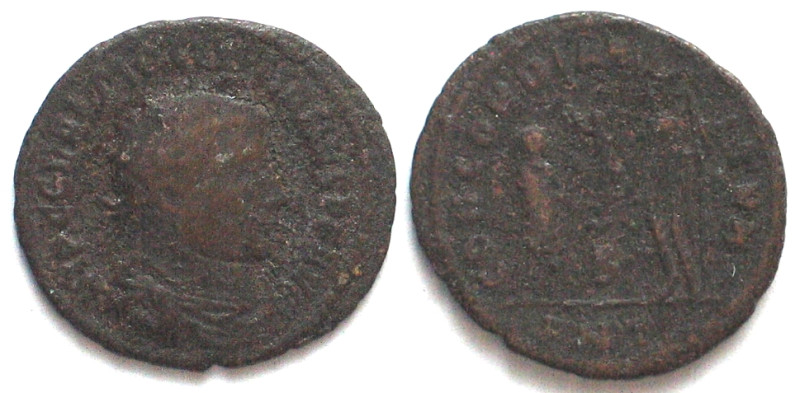 DIOCLETIAN (284-305). AE Antoninianus, ANT, Antioch mint, 2nd officina, CONCORDI...