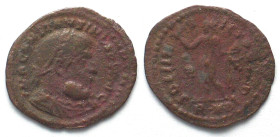 CONSTANTINE I the Great (306-337 AD). AE Follis, R star P, Rome mint, SOLI INVICTO COMITI, Sol standing, VF