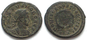 CRISPUS (317-326 AD). AE Follis, 320-321, VOT X, TT, Ticinum mint (Pavia), VF