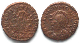 LICINIUS II (317-324 AD). AE Nummus, 321-324, SMKΔ, Cyzicus mint, X over IIΓ in field, VF