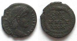 CONSTANTIUS II (324-361 AD). AE 13mm, Alexandria mint, VOT XX MVLT XXX, XF