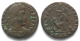 CONSTANTIUS II (324-361 AD). AE Follis, ASIS zigzag, Siscia mint, FEL TEMP REPARATIO, XF