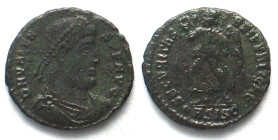 VALENTINIAN I (364-375 AD). AE Nummus, 367-375, ASISC, Siscia mint, SECVRITAS REI PVBLICAE, VF+