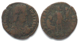 THEODOSIUS I (379-395 AD). AE Maiorina, 379-383, ASISC, Siscia mint, REPARATIO REIPVB, aVF
