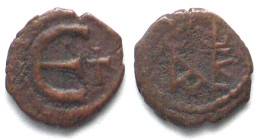 JUSTIN II (565-578). AE Pentanummium, Antioch mint, VF