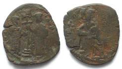 CONSTANTINE X Ducas (1059-1067). AE Follis, Constantinople mint, aVF