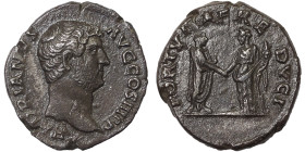 Roman Coins, Empire, Hadrianus (117-138 AD), Denar, n.d., Rome, Ag. 3,15 g, RIC 248, A.XF