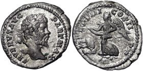 Roman Coins, Empire, Septimius Severus (193-211 AD), Denar, n.d., Rome, Ag. 3,40 g, Sear 6333, A.XF