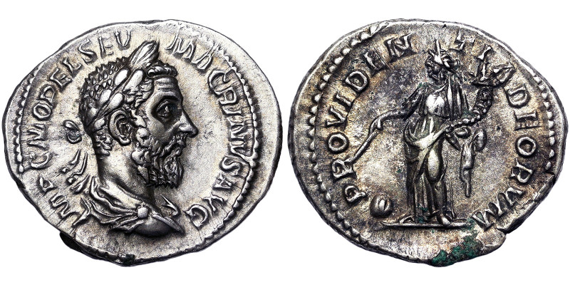 Roman Coins, Empire, Macrinus (217-218 AD), Denar, n.d., Rome, Ag. 3,48 g, RIC 8...