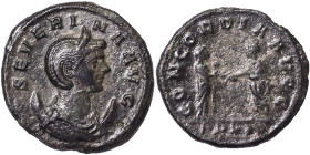 Roman Coins, Empire, Severina (270-275 AD), Antoninianus, n.d., Rome, Mi. 4,22 g, R, RIC 3, VF