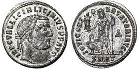 Roman Coins, Empire, Licinius I (308-324 AD), Follis, n.d., Heraclea, Ae. 2,71 g NC, RIC 73, VF/A.XF